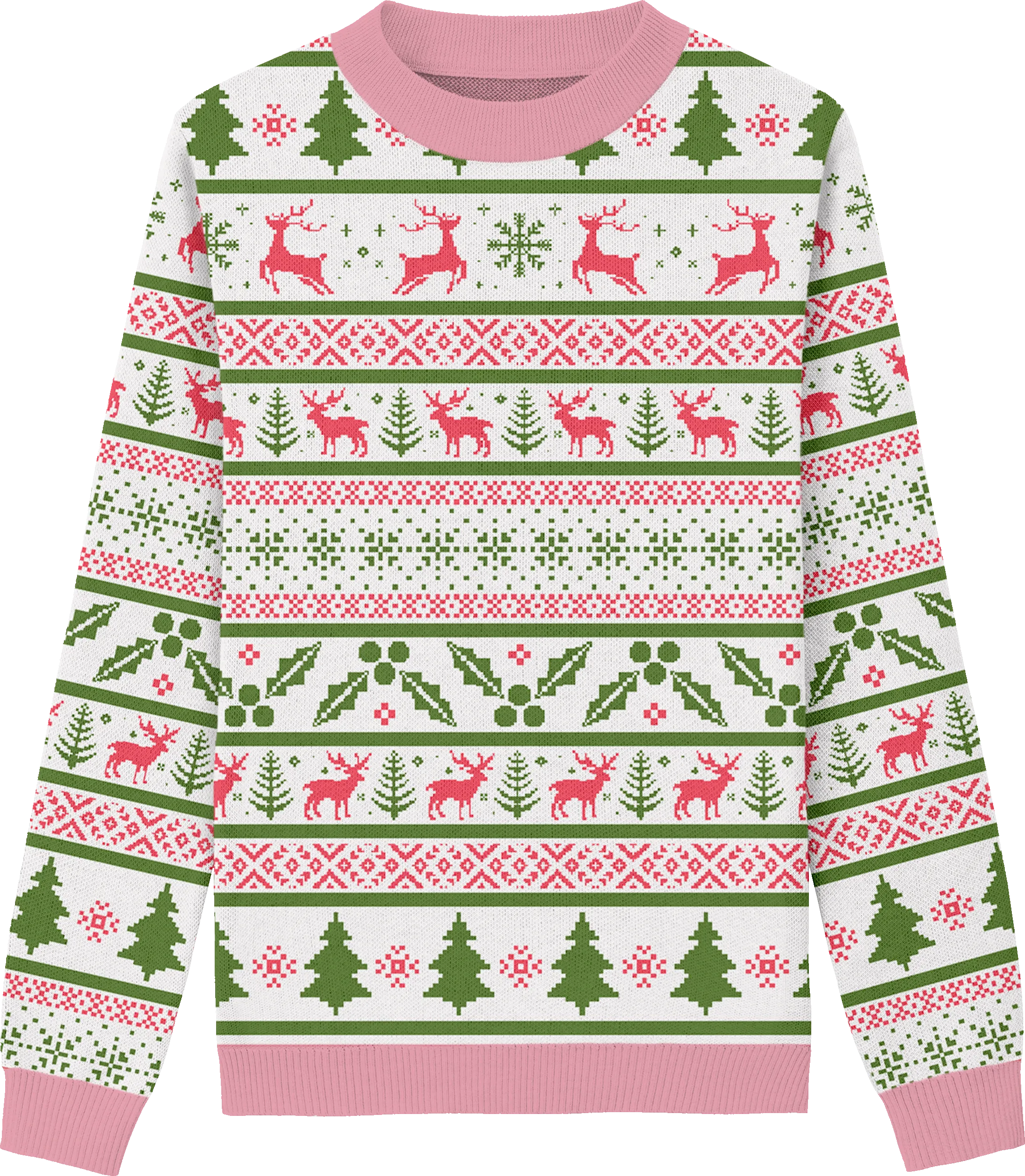 Abrosexual Christmas Classic Fit Knit Crewneck