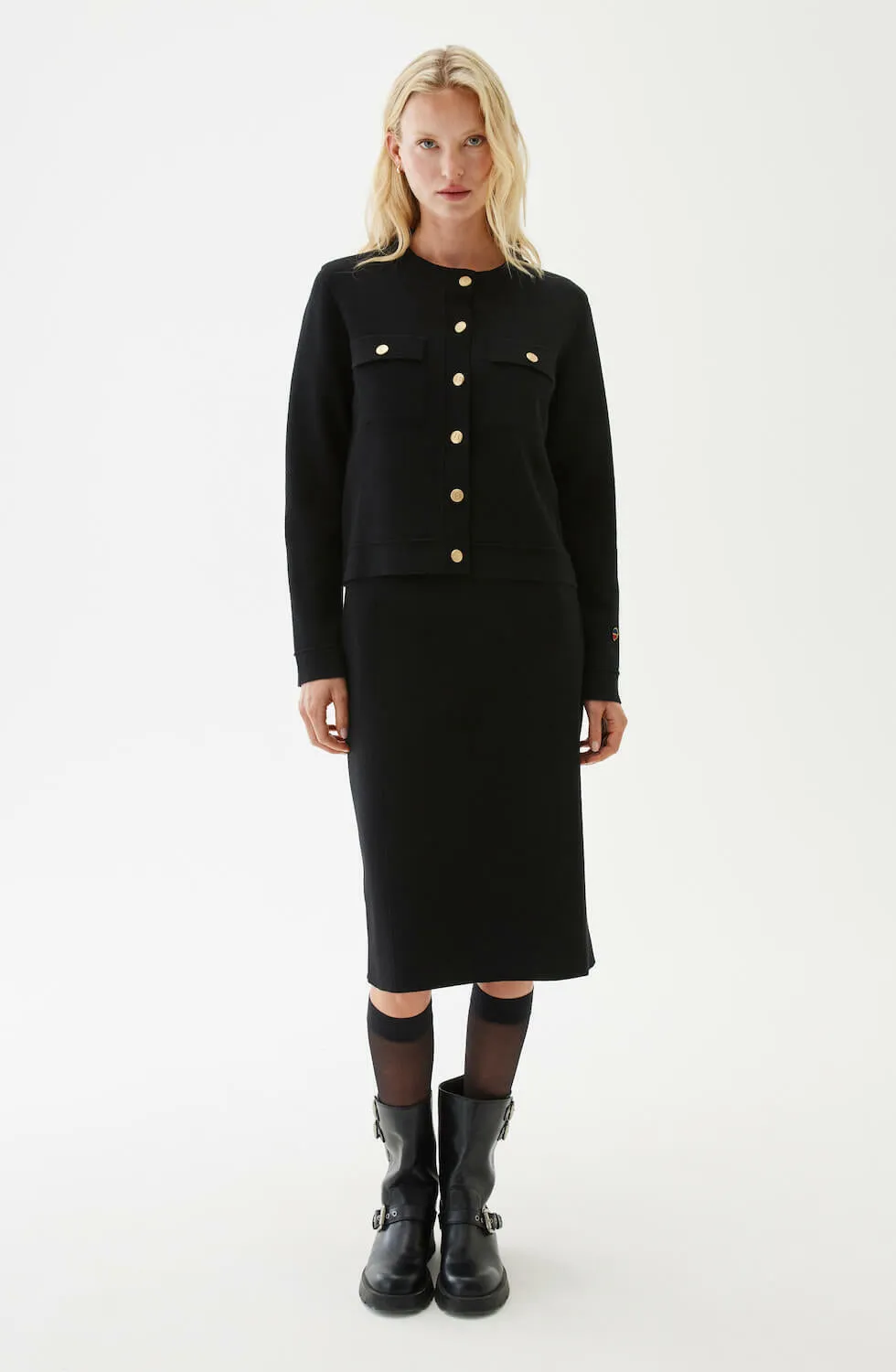 Allie Cardigan Black