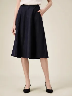 Amoretu Women's Vintage Denim Skirt