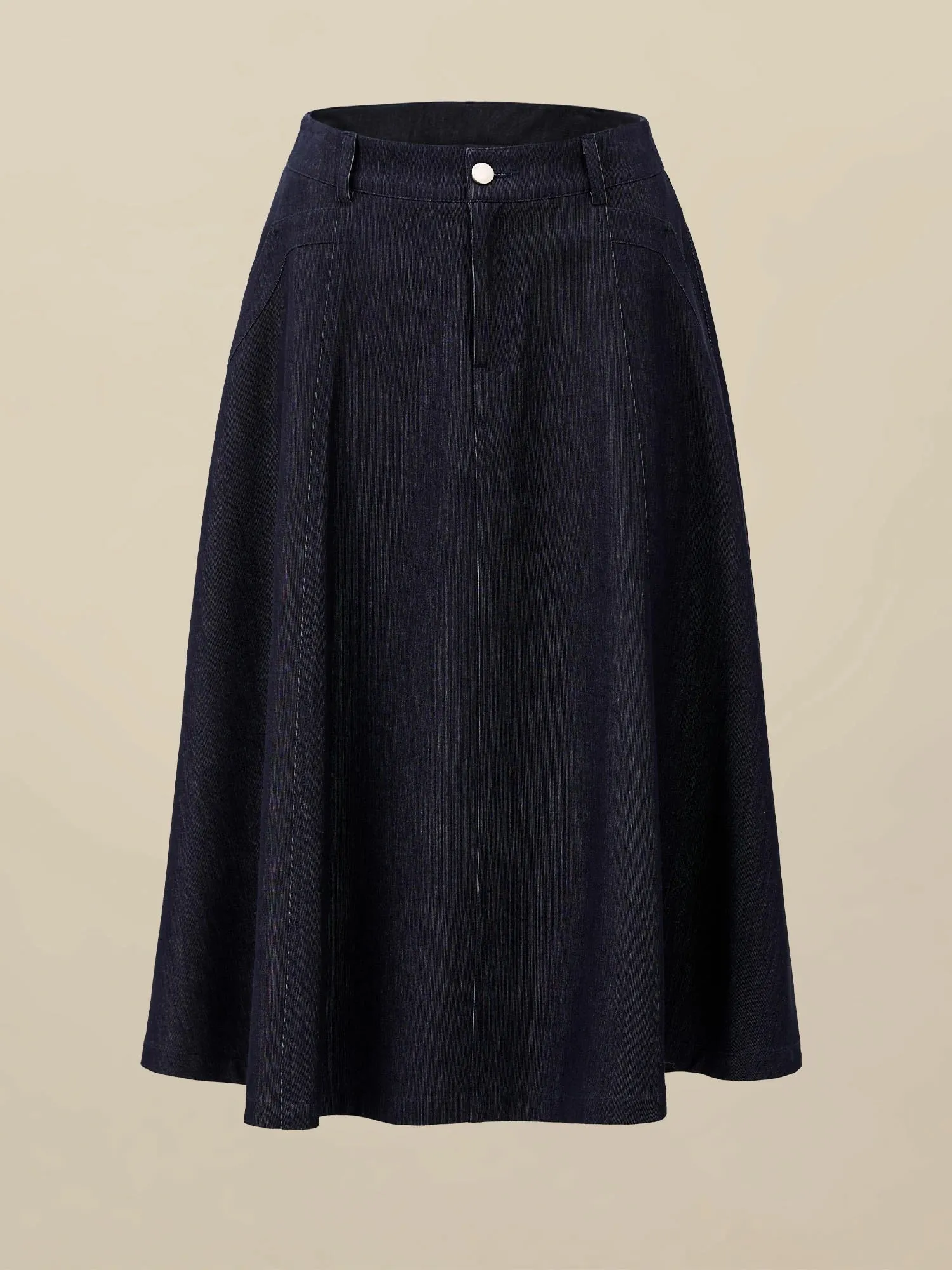 Amoretu Women's Vintage Denim Skirt