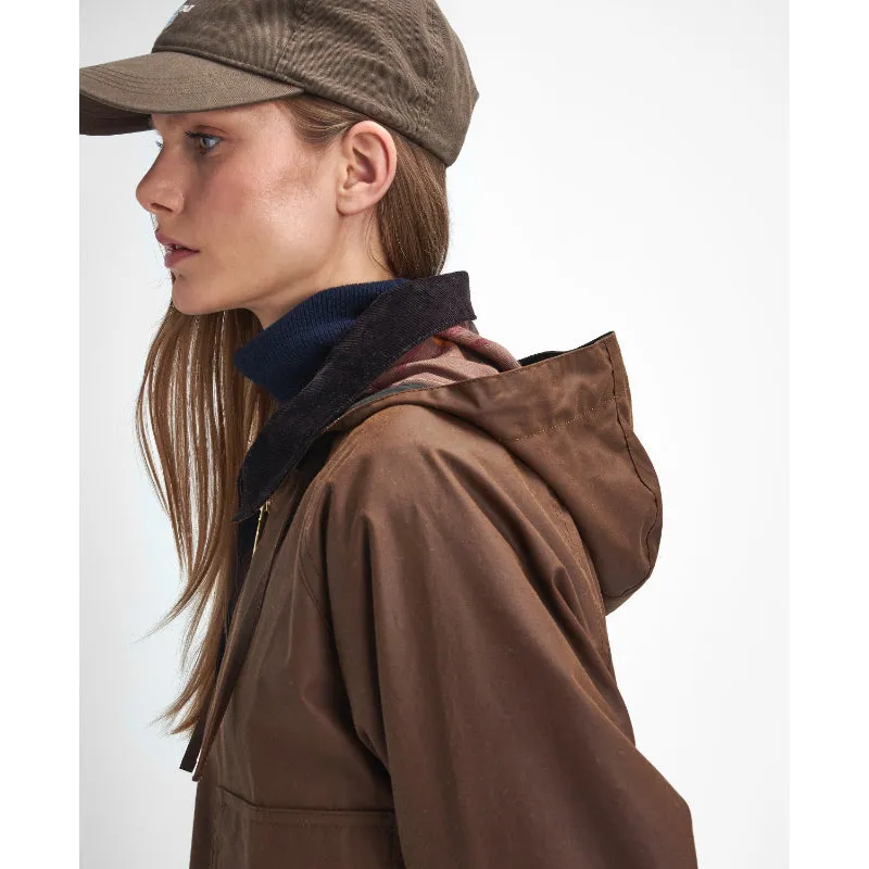 Barbour Highclere Ladies Wax Jacket - Bark/Muted
