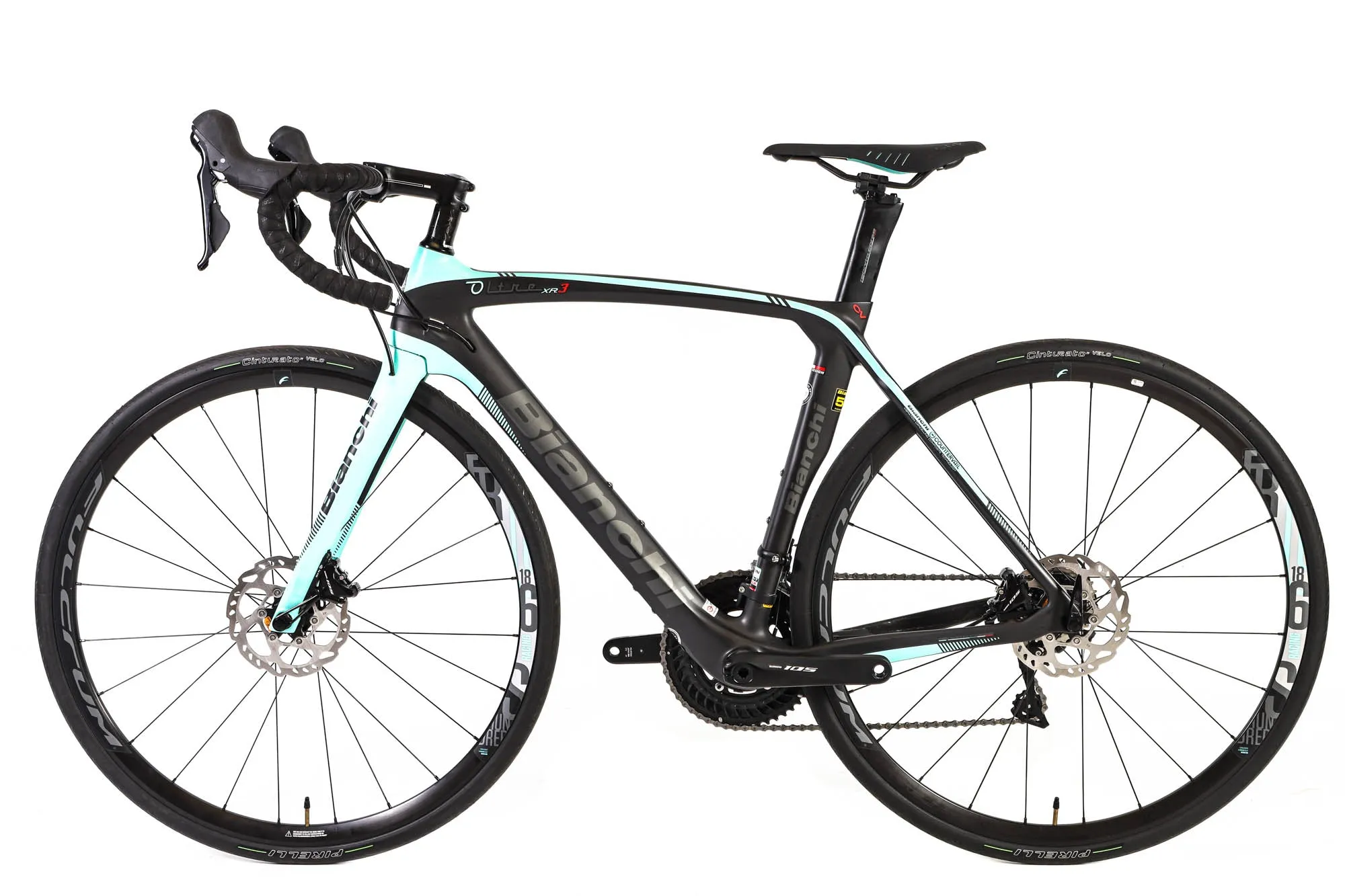 Bianchi Oltre XR3 Disc Shimano 105 Road Bike 2019, Size 53cm