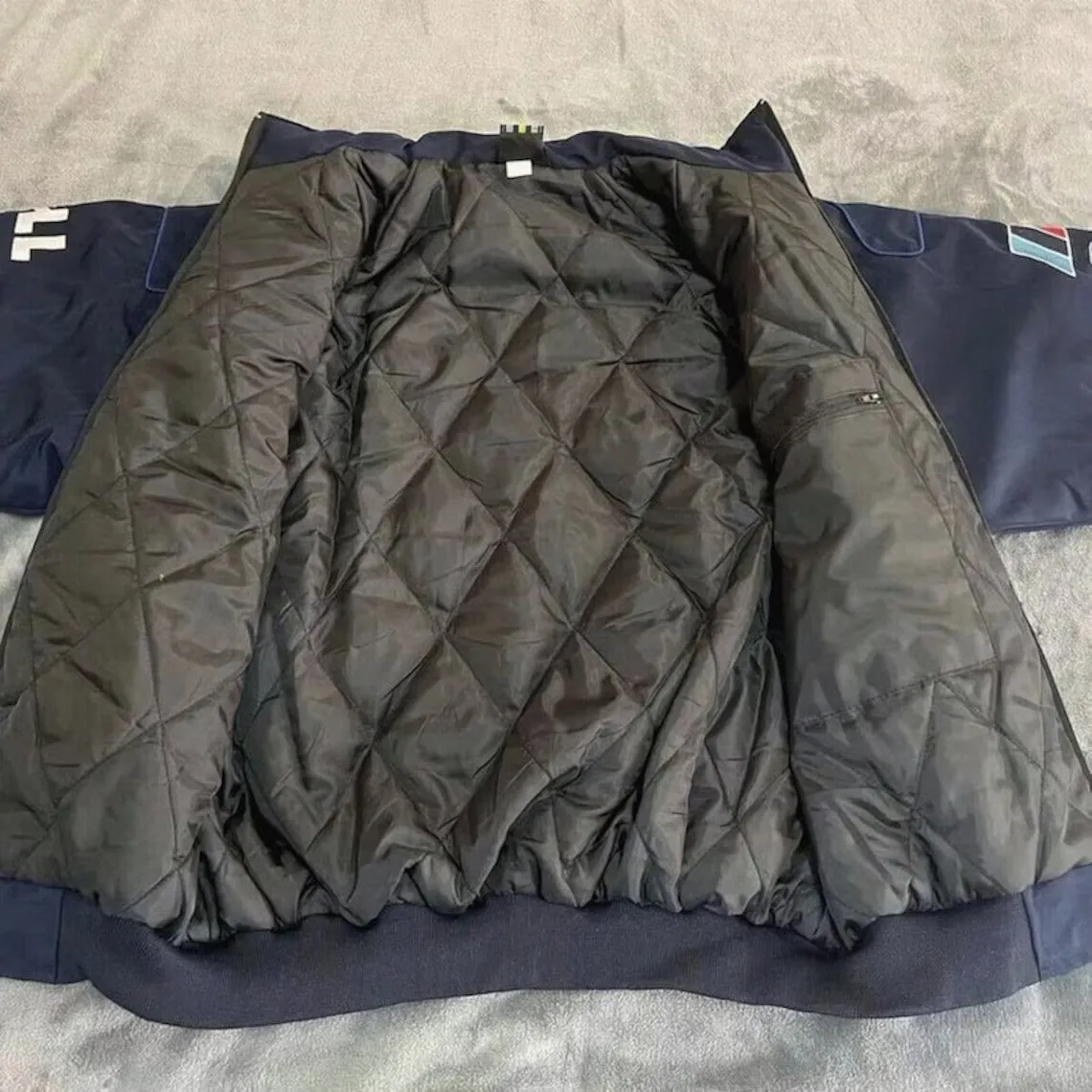 Black Audi Vintage Racing Jacket
