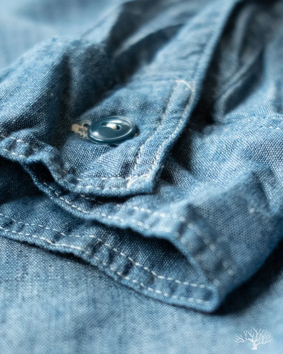 Blue Chambray Work Shirt