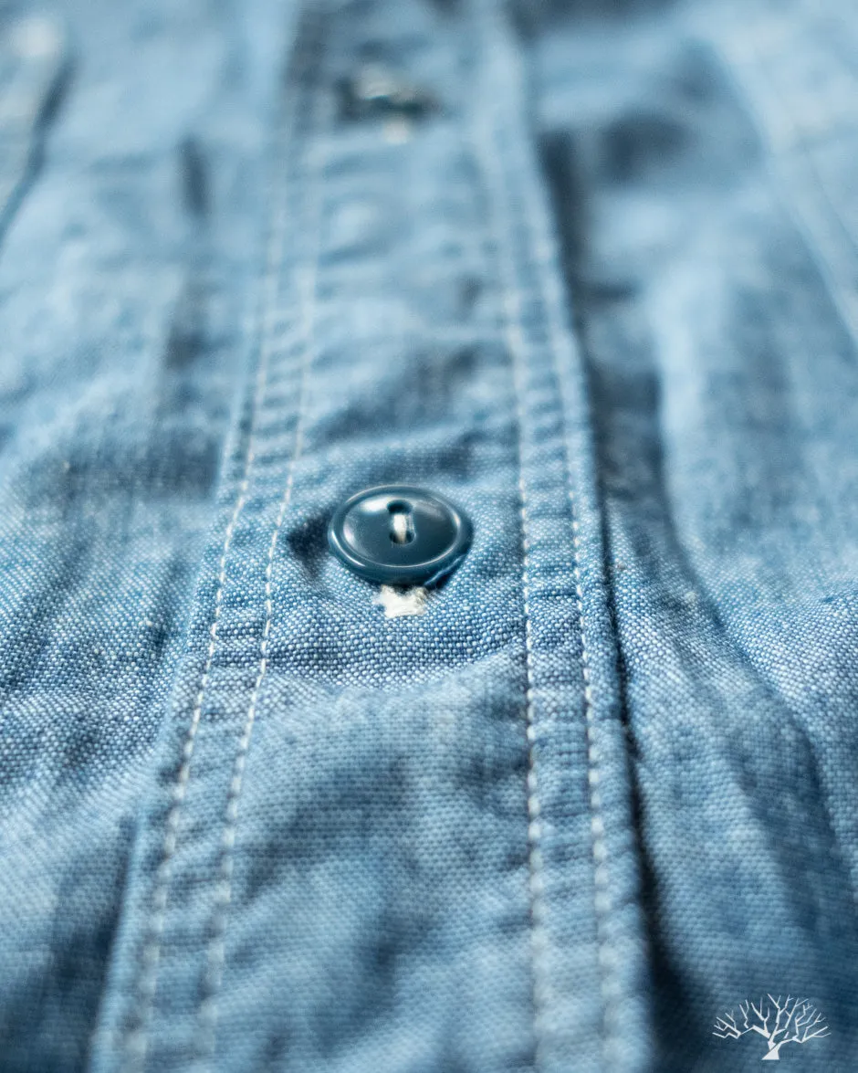 Blue Chambray Work Shirt