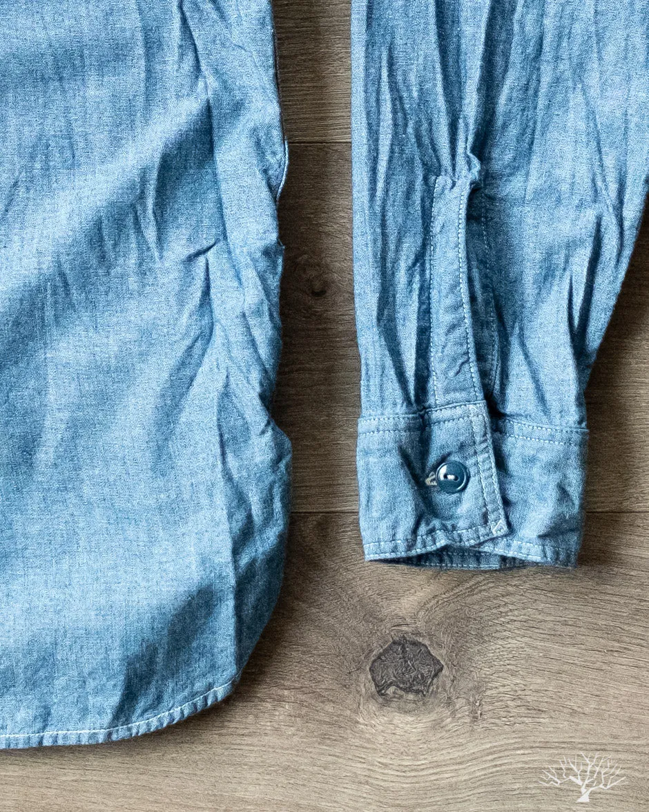 Blue Chambray Work Shirt