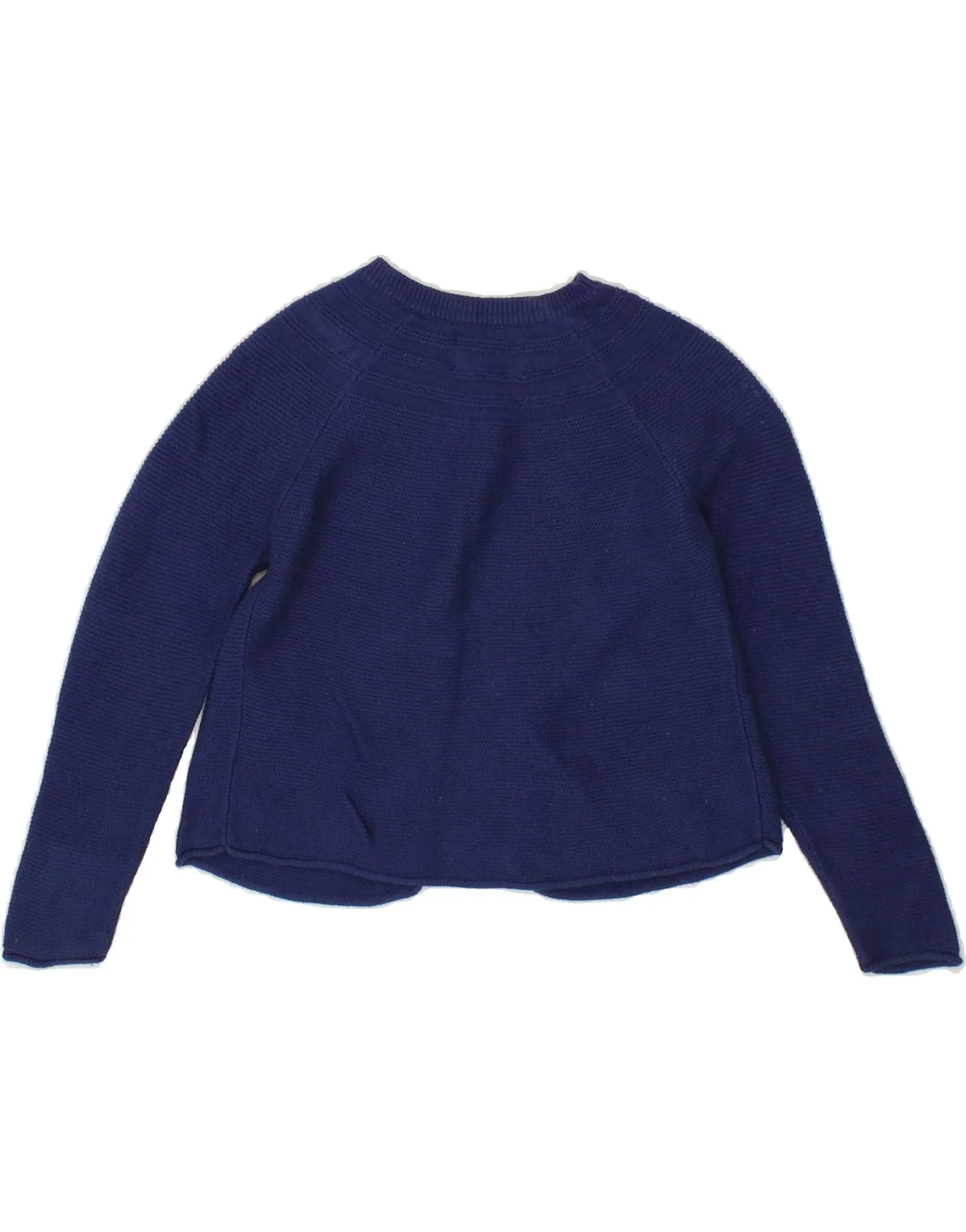 BODEN Girls Crop Cardigan Sweater 6-7 Years Navy Blue