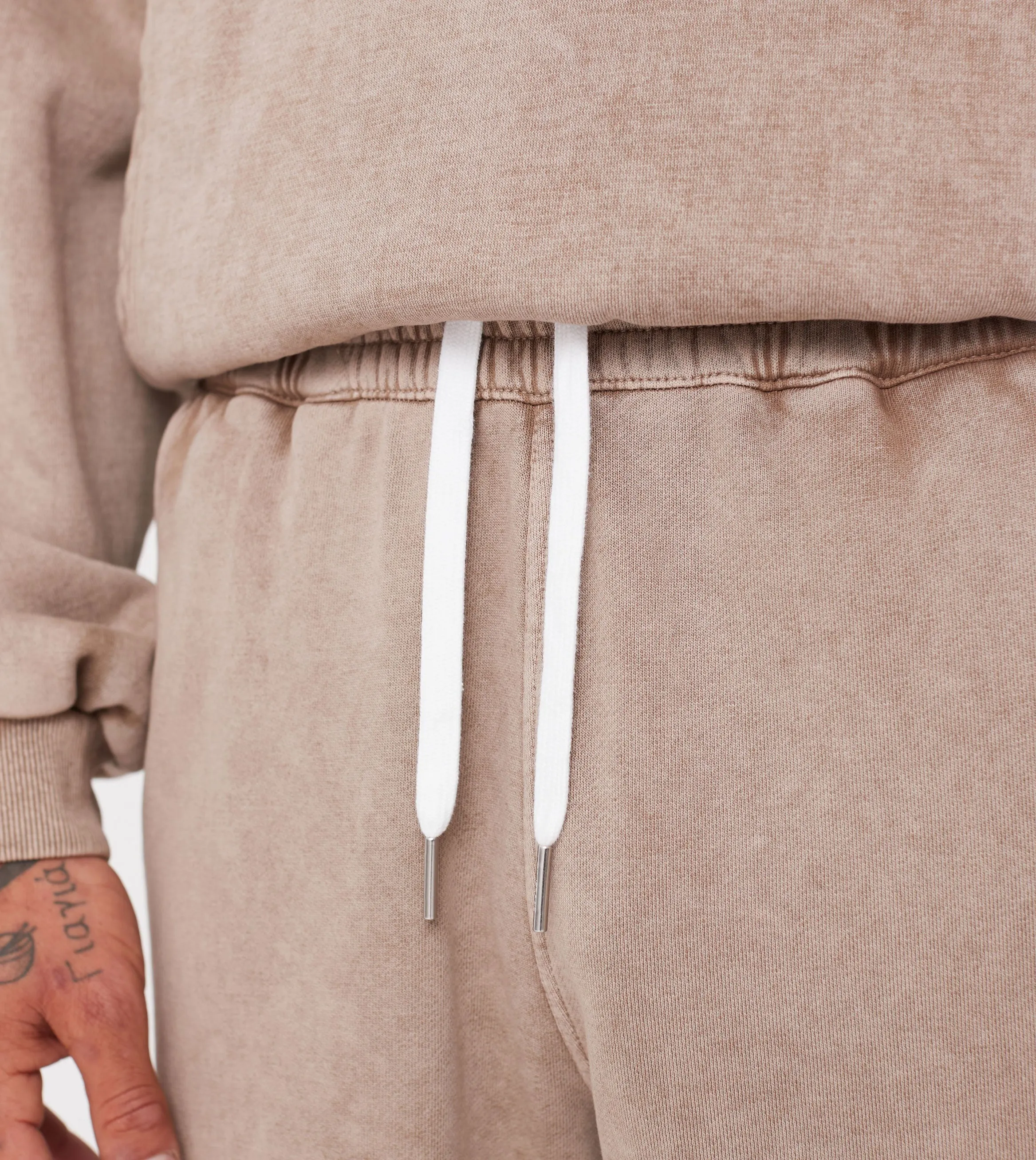 Box Fleece Jogger GD Coffee