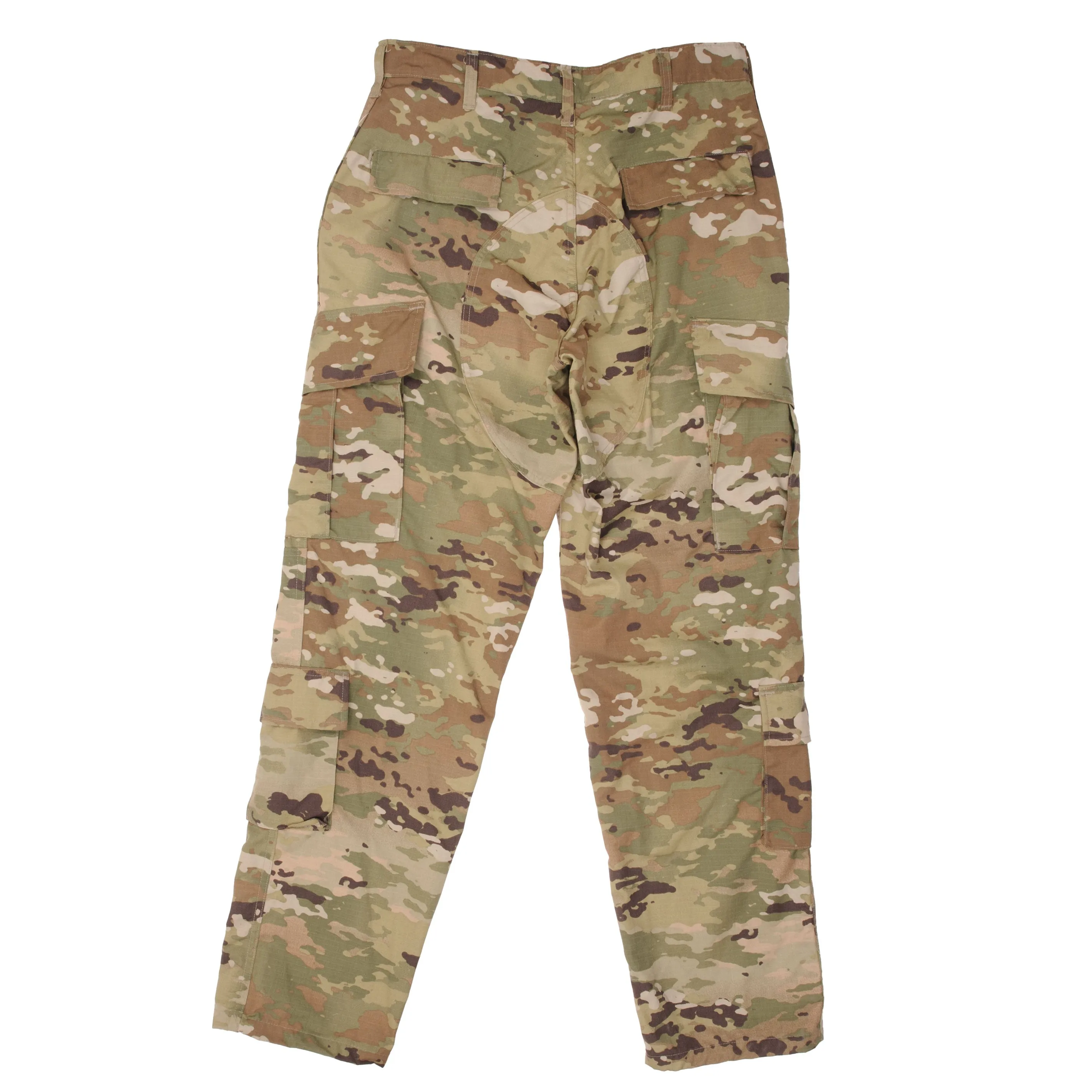 DEADSTOCK US ARMY INSECT SHIELD COMBAT TROUSERS PANTS CAMO MEDIUM LONG NOS