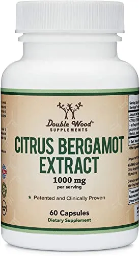 Double Wood  Supplements Citrus Bergamot 60 Capsules 1,000mg Servings