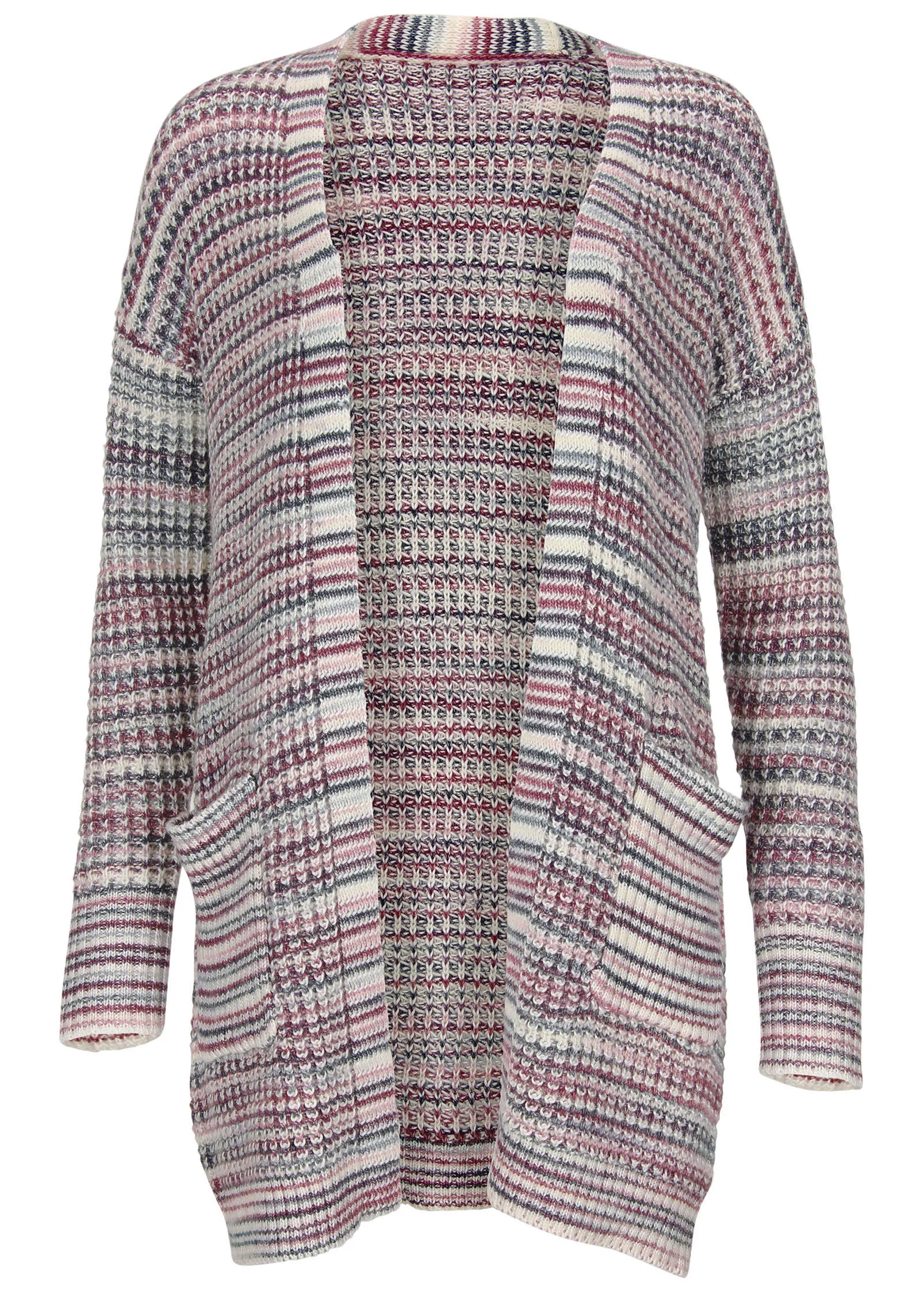 Electric City Cardigan  - Pink Multi