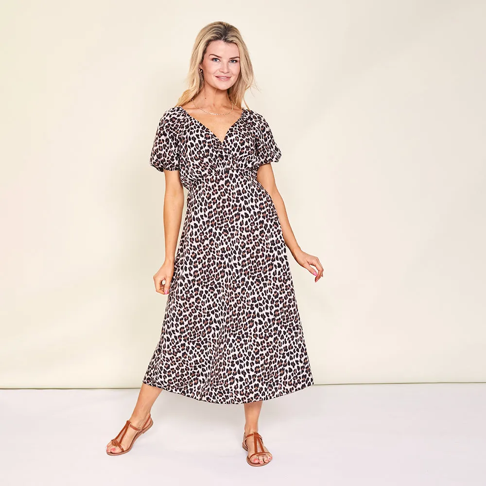 Elva Dress (Leopard)