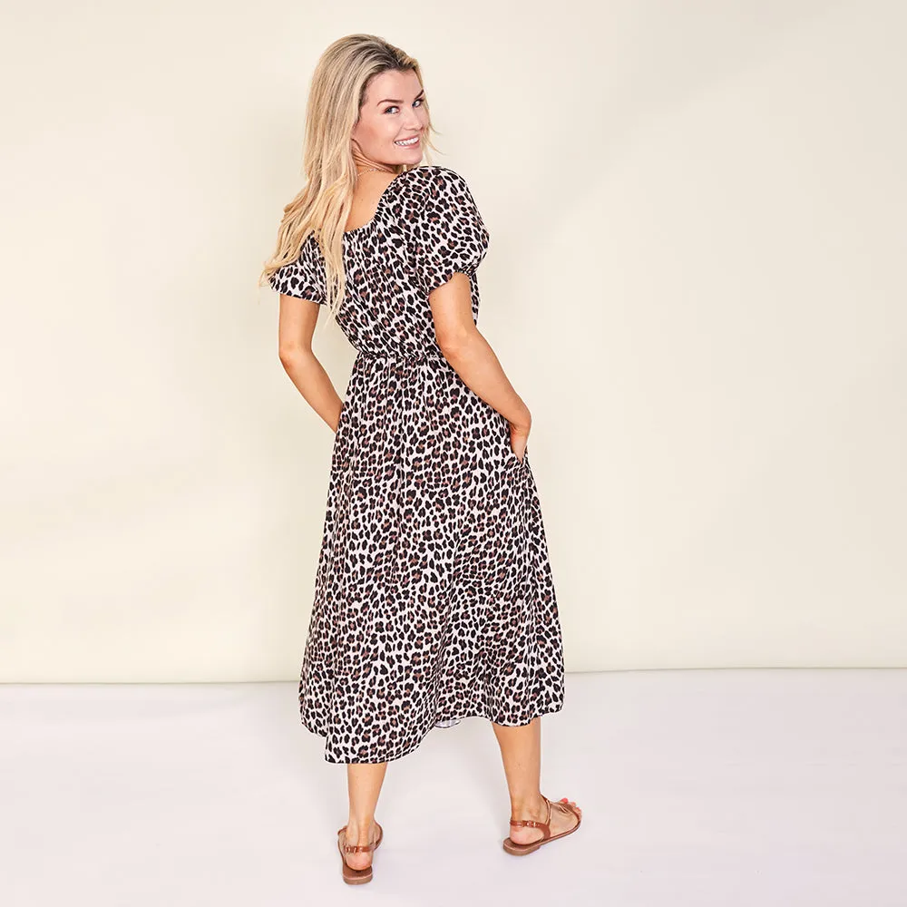 Elva Dress (Leopard)