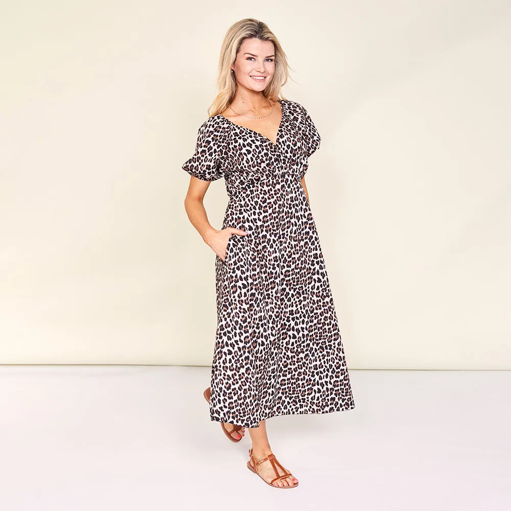 Elva Dress (Leopard)
