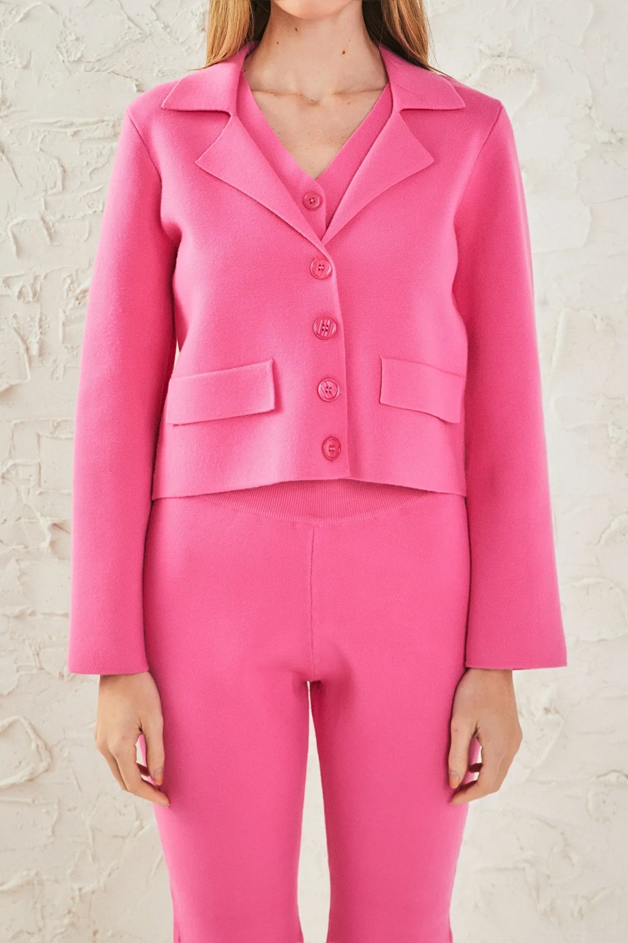 Endless Rose - Sweater Blazer