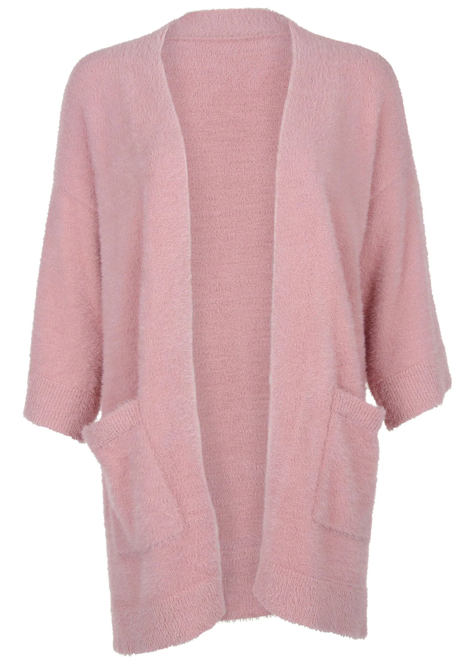 Eyelash Cardigan - Bleached Mauve