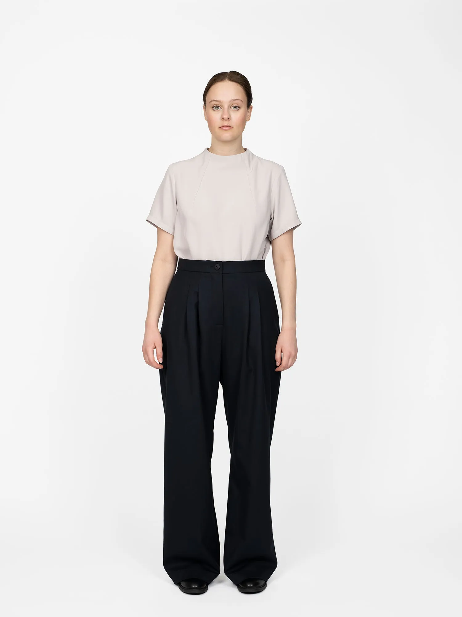 Funnel Neck Top
