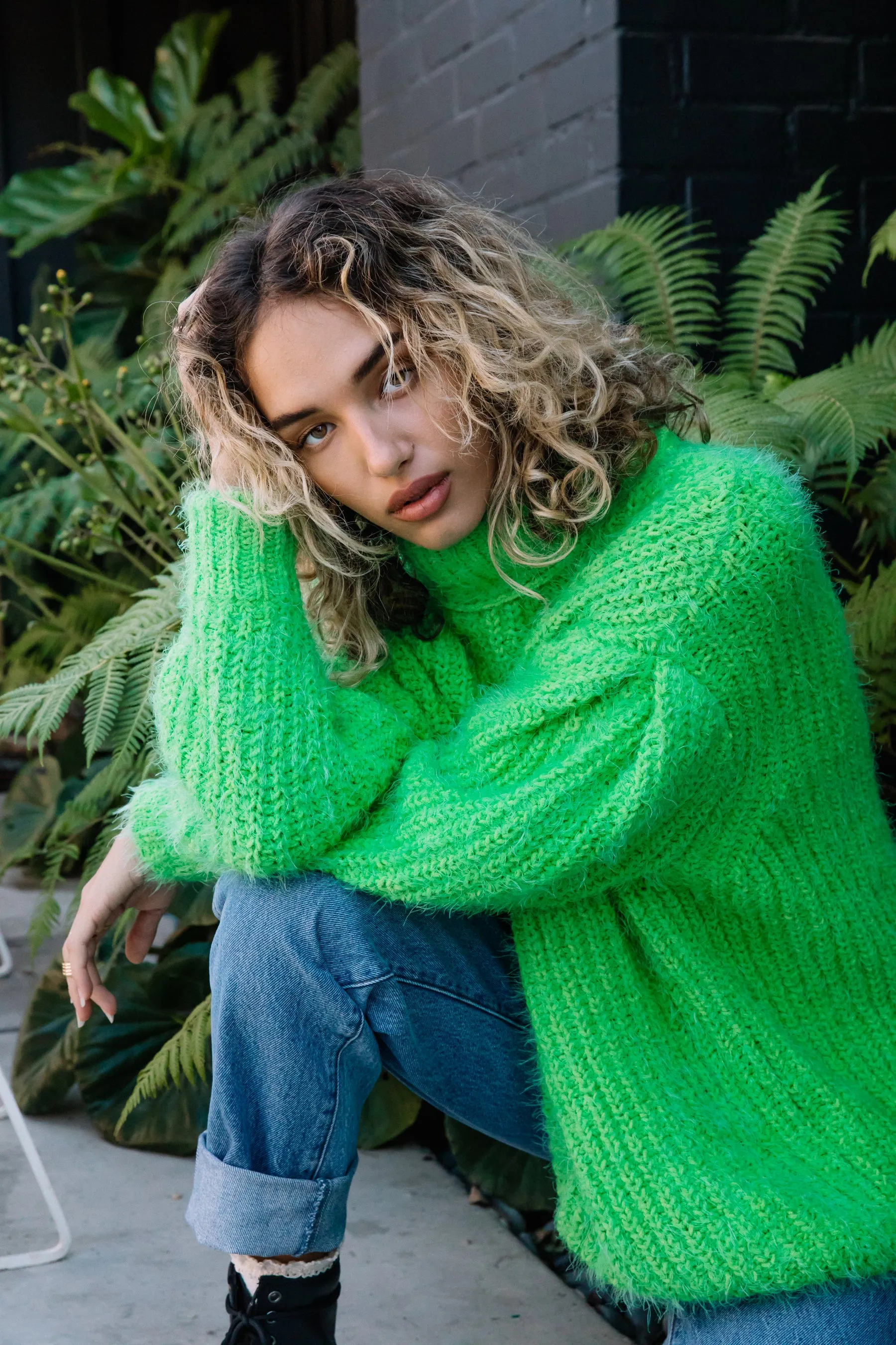 Green Energy Oasis Sweater