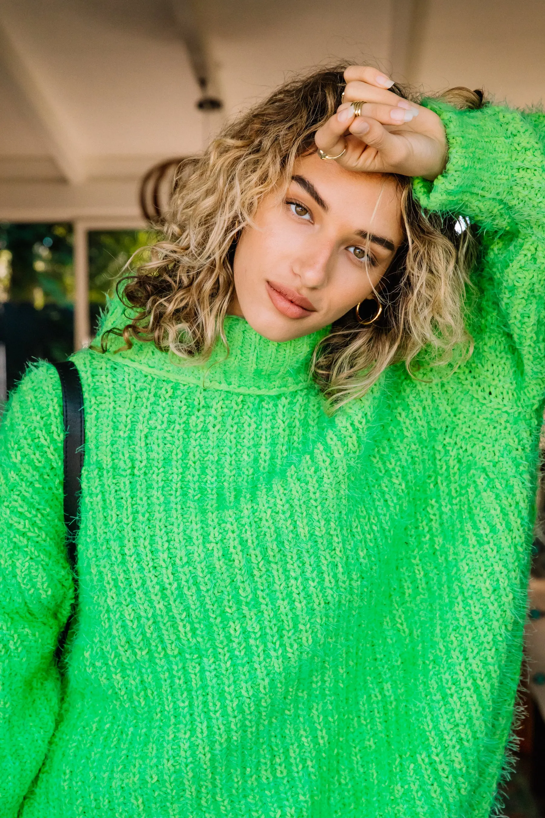 Green Energy Oasis Sweater