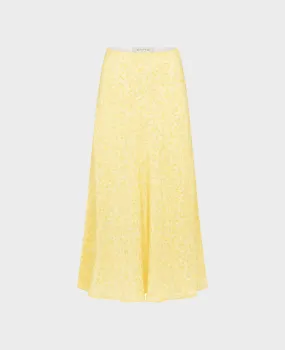 Hutton Silk Midi Slip Skirt