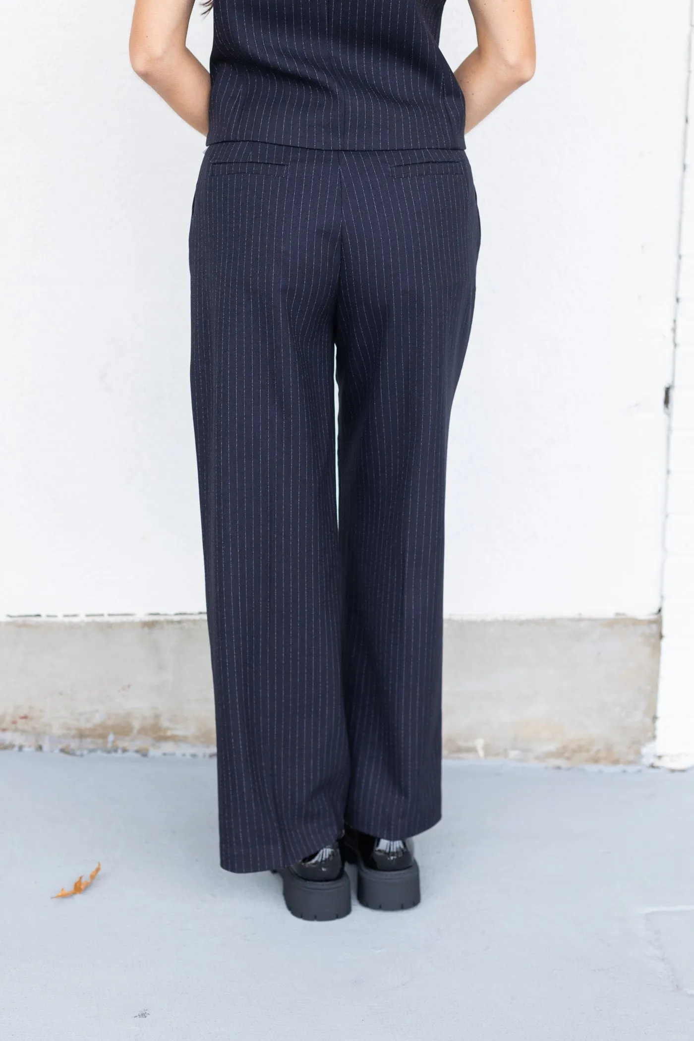 JENNA PINSTRIPE PANTS