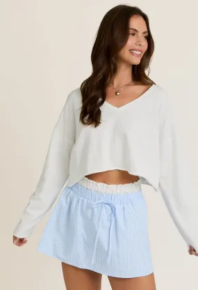 Kendall Sweater-White