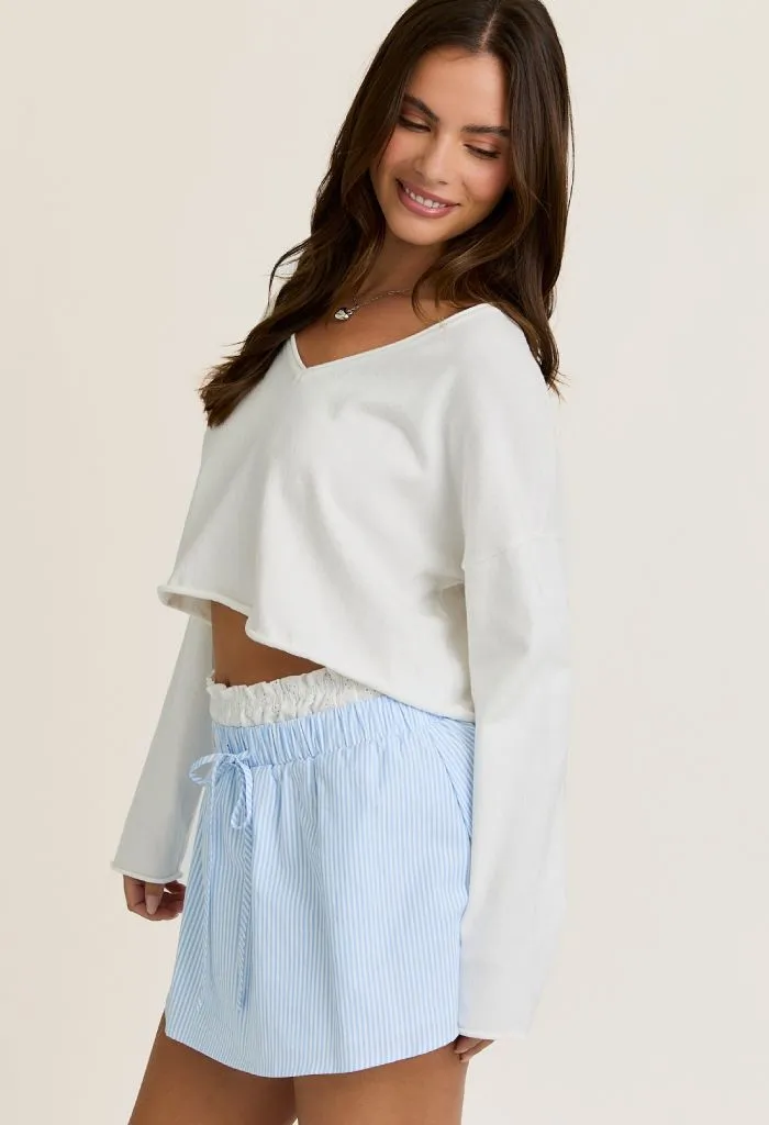 Kendall Sweater-White