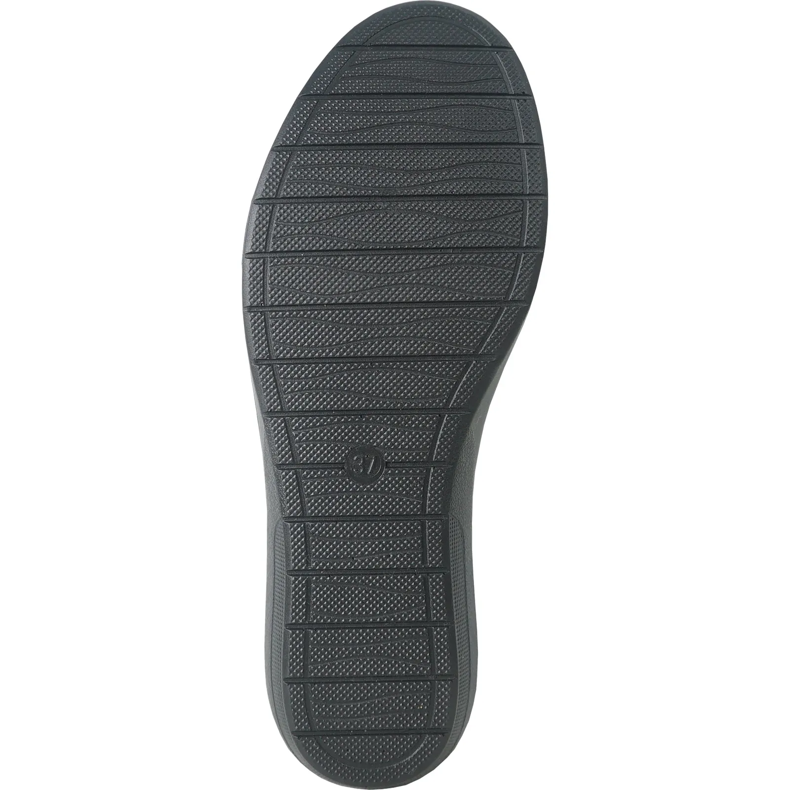 KOZI Women Comfort Casual Shoe OY3235 Wedge Shoe Black
