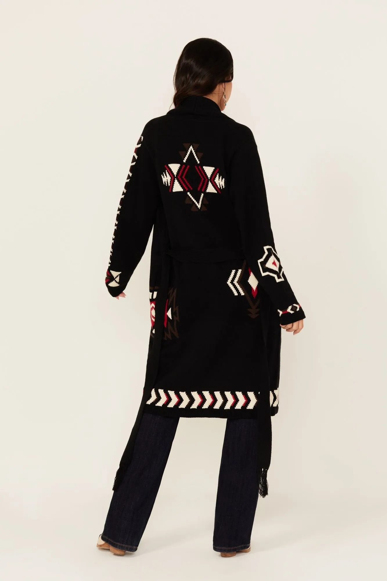 Leopole Long Cardigan
