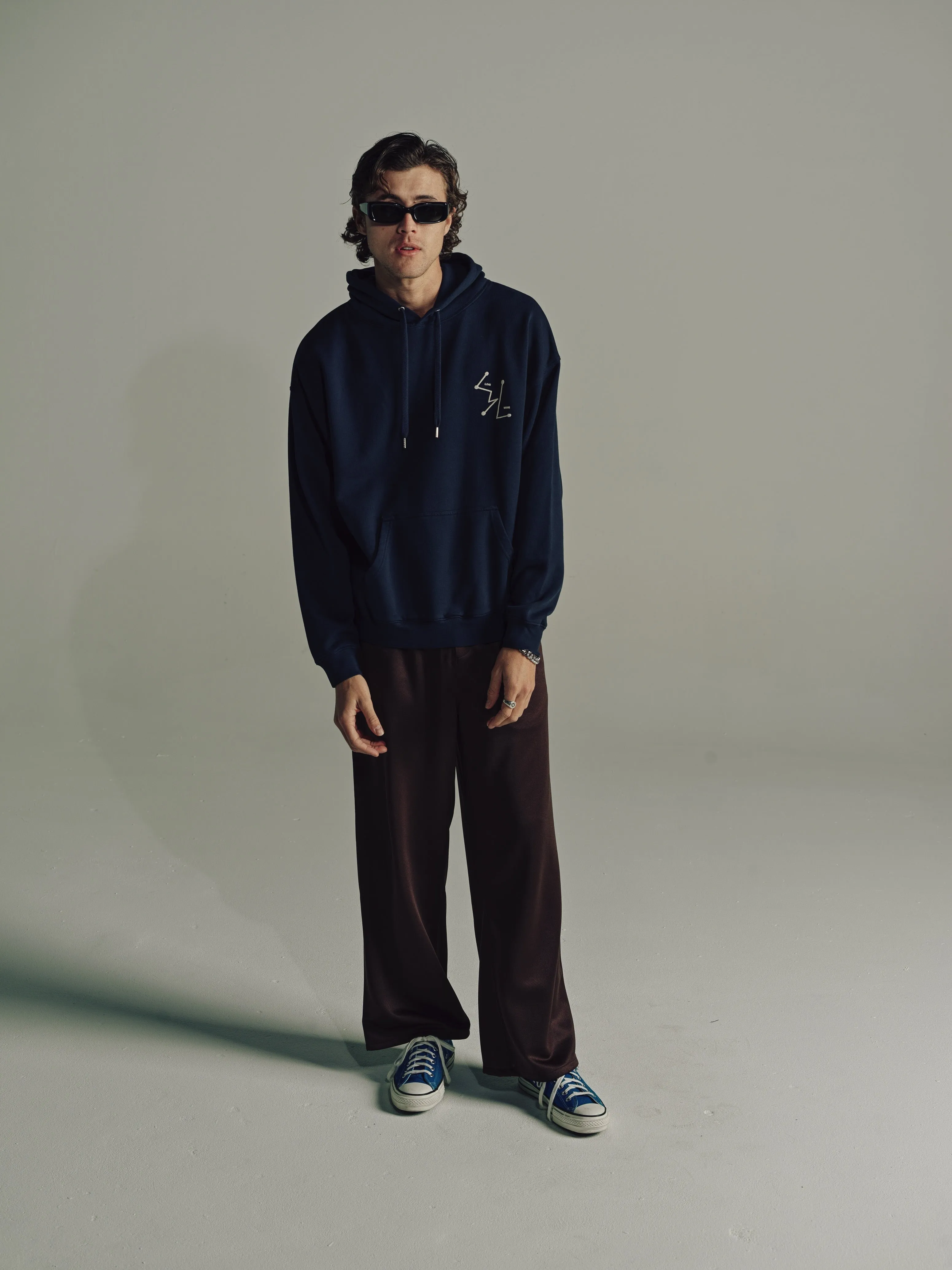 Live Wire Hoodie | Vintage Navy