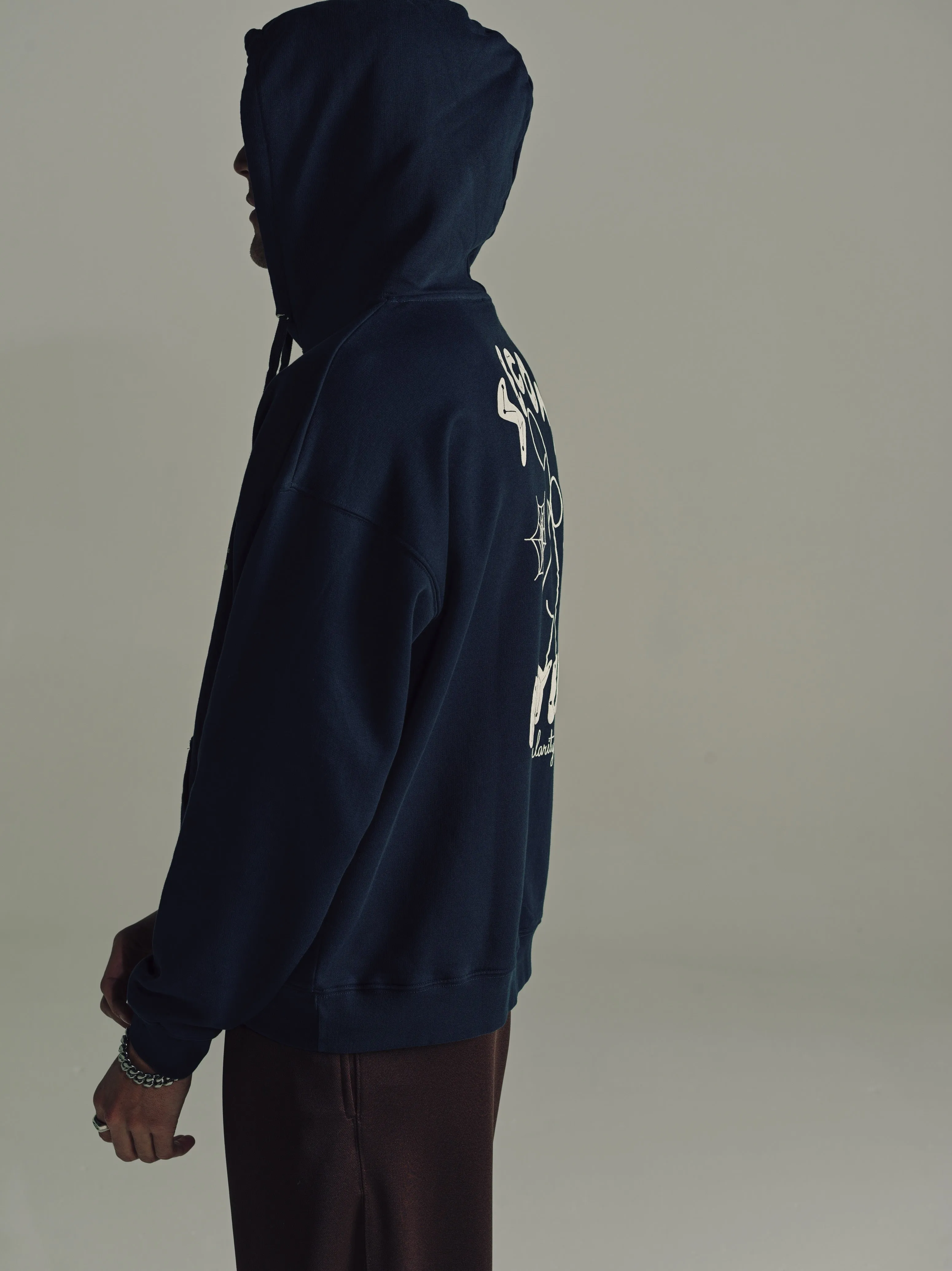 Live Wire Hoodie | Vintage Navy