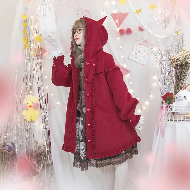 Lolita Warm Woolen Coat