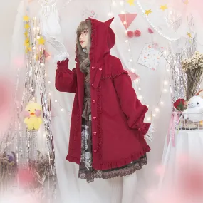 Lolita Warm Woolen Coat