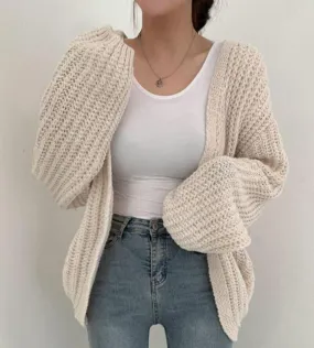 Loose Knitted Cardigan