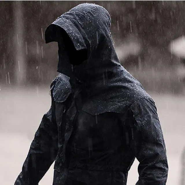 Military Jacket / Casual Tactical Windbreaker / Men Waterproof Flight Pilot Coat