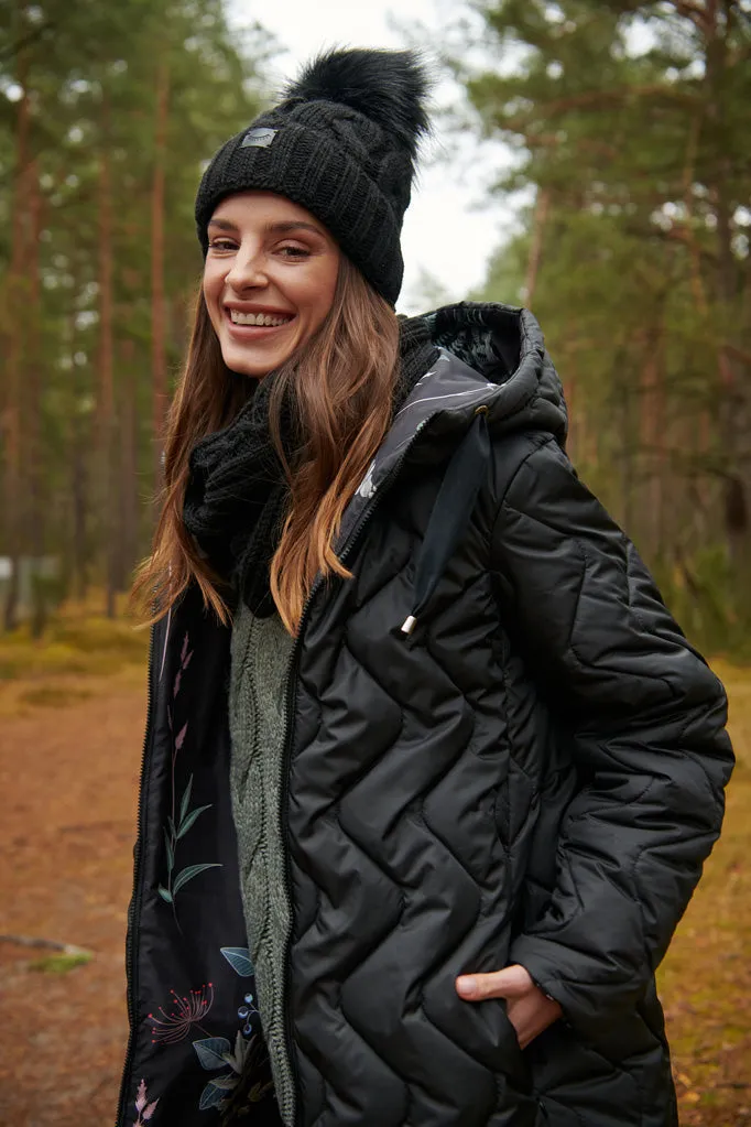 Misty Island reversible winter coat