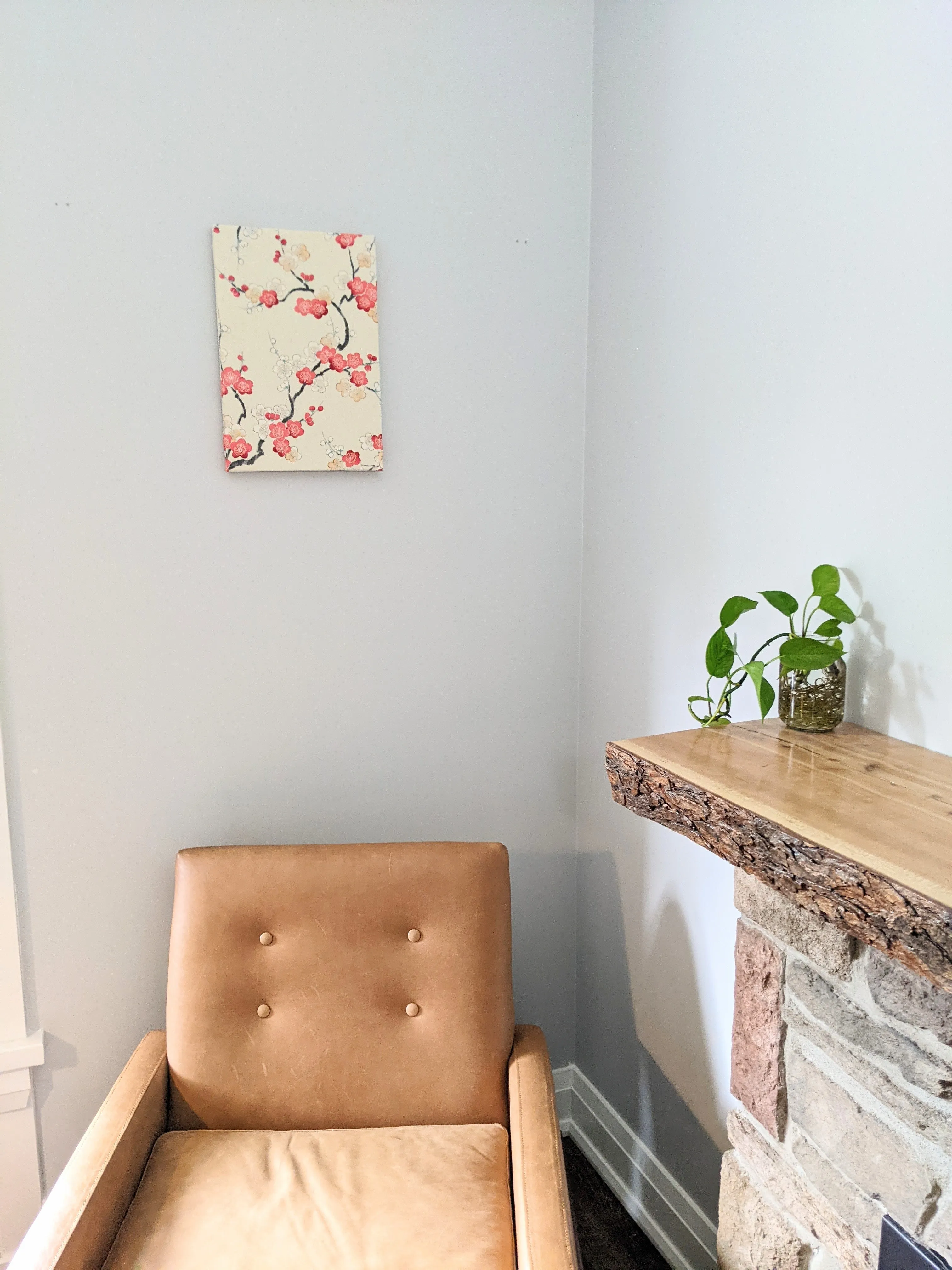 Plum blossom painting wall art
