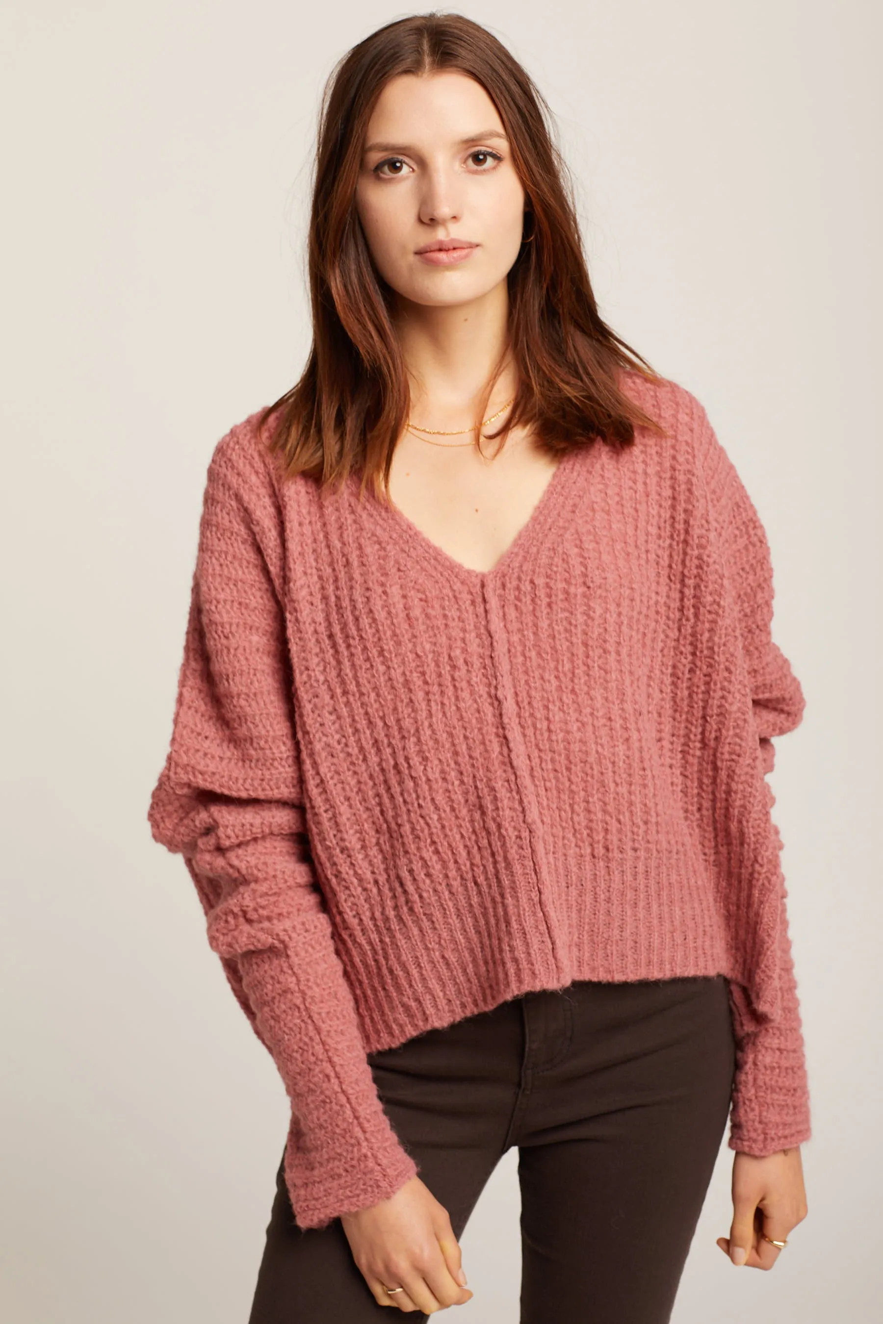 Rose Moonbeam Sweater