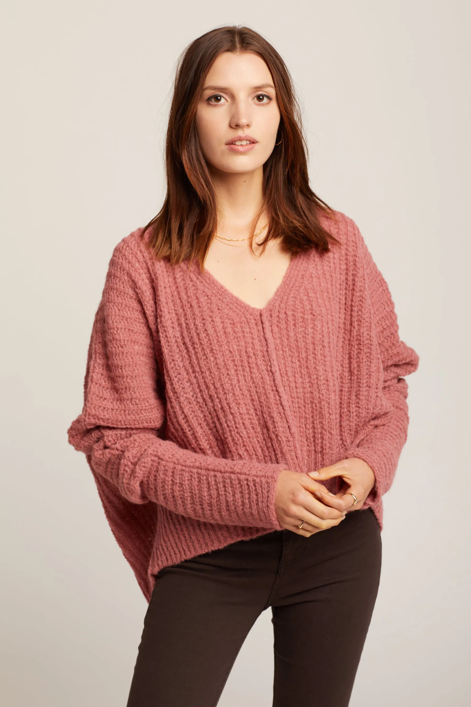 Rose Moonbeam Sweater