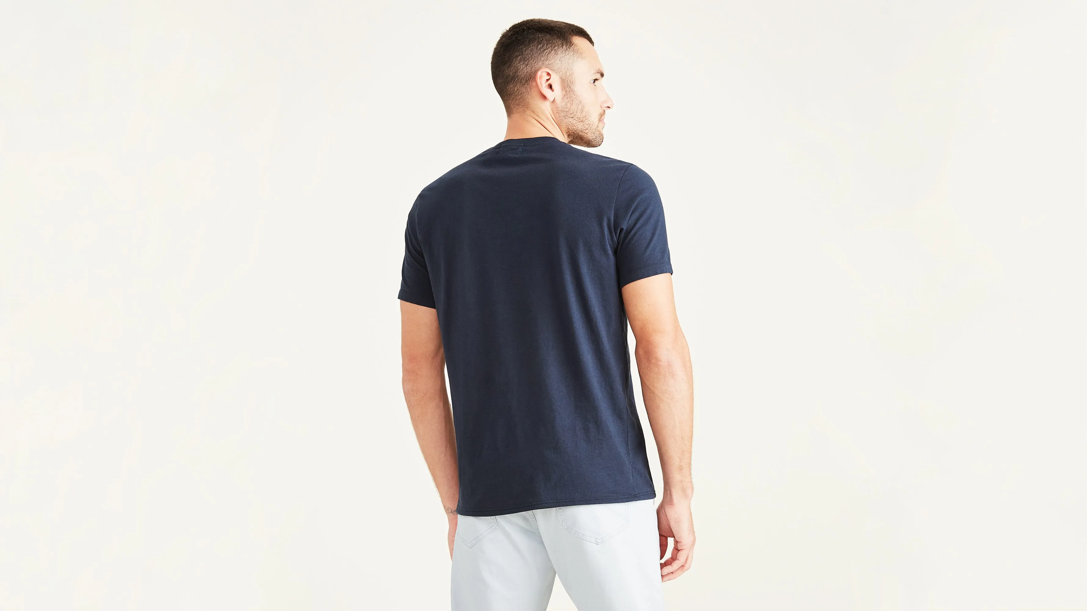 Script Graphic Tee, Slim Fit