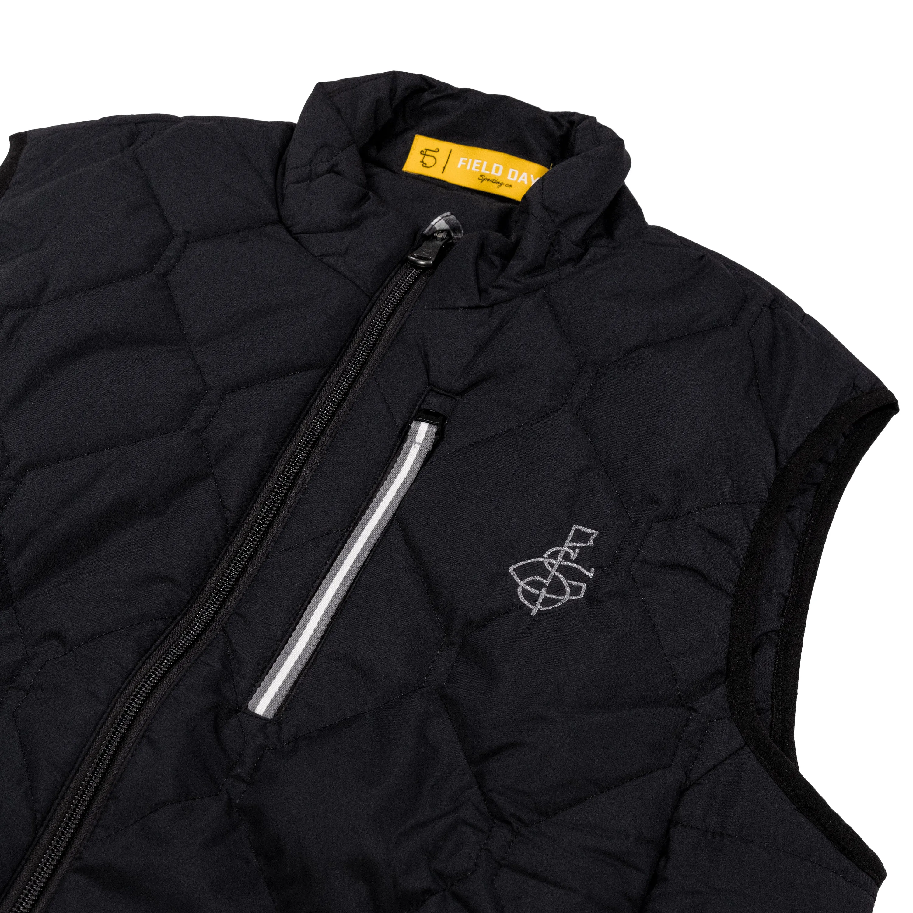 Seamus x Field Day Frankie Down Vest - Black