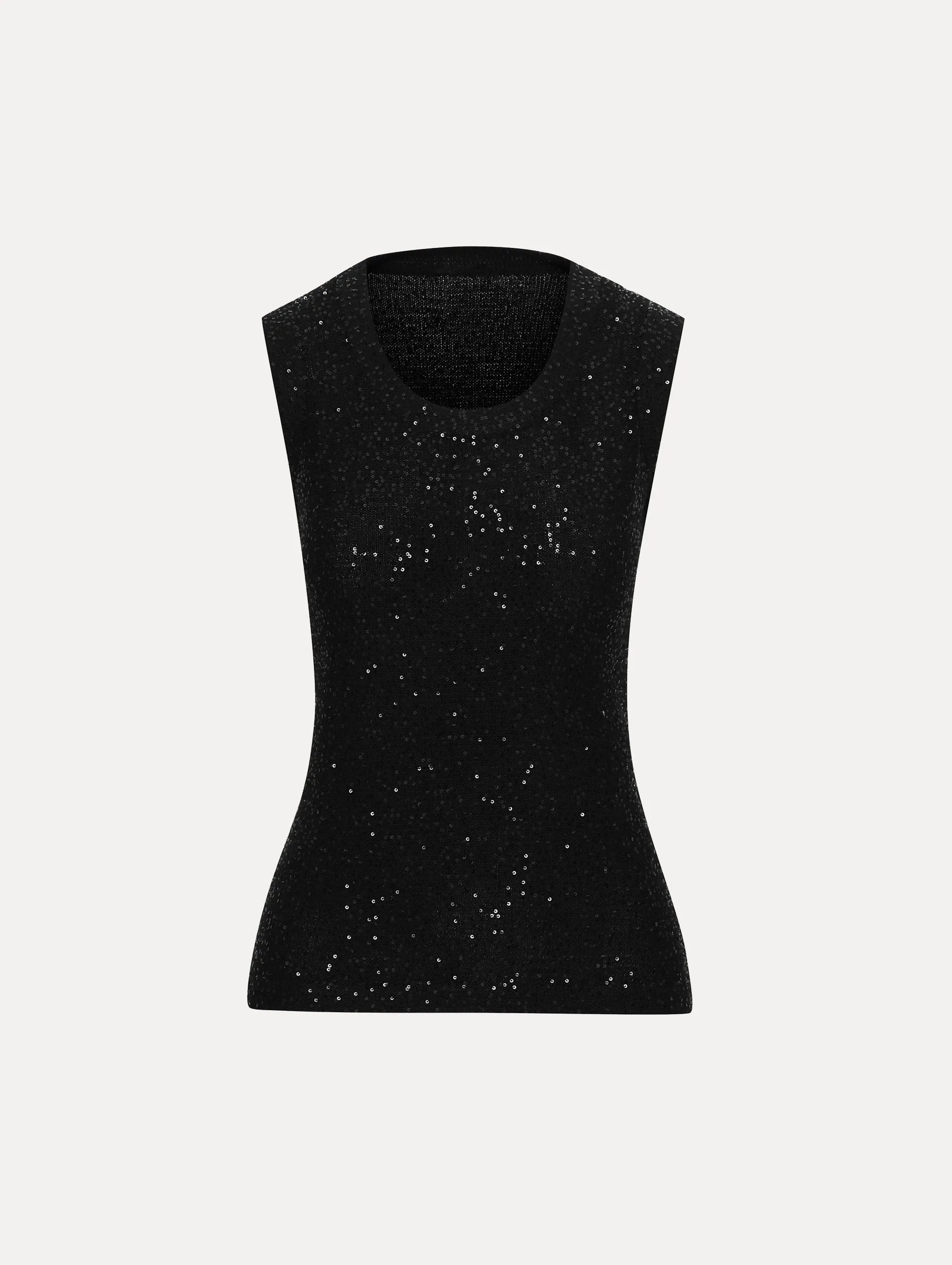 Silk Scoop Neck Tank