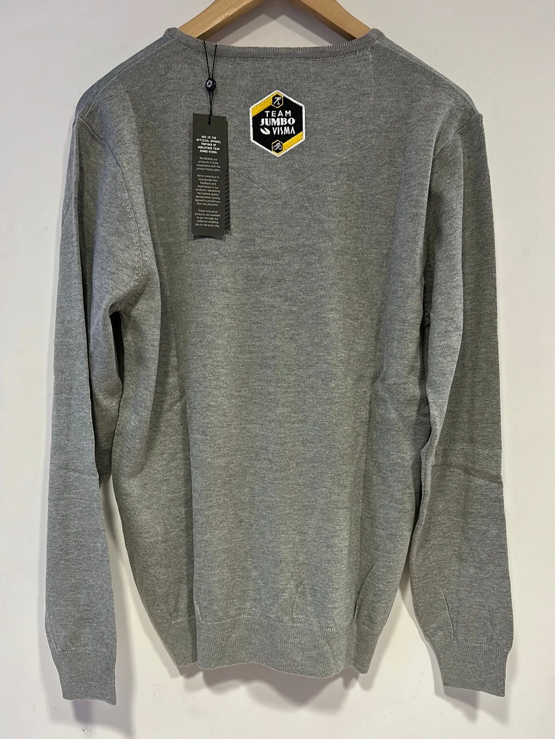 Team Jumbo Visma AGU Pullover Grey Men