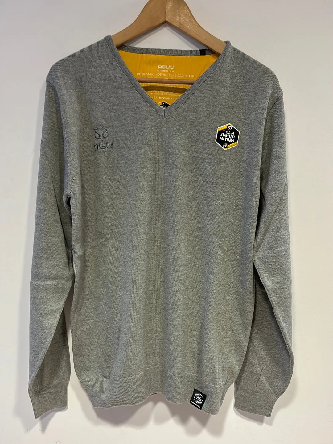 Team Jumbo Visma AGU Pullover Grey Men