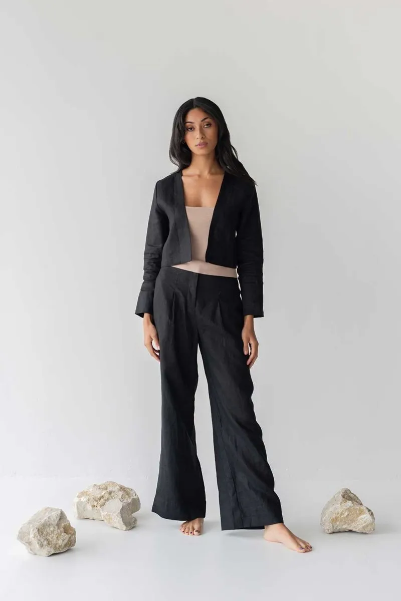 Treble Jacket in Black