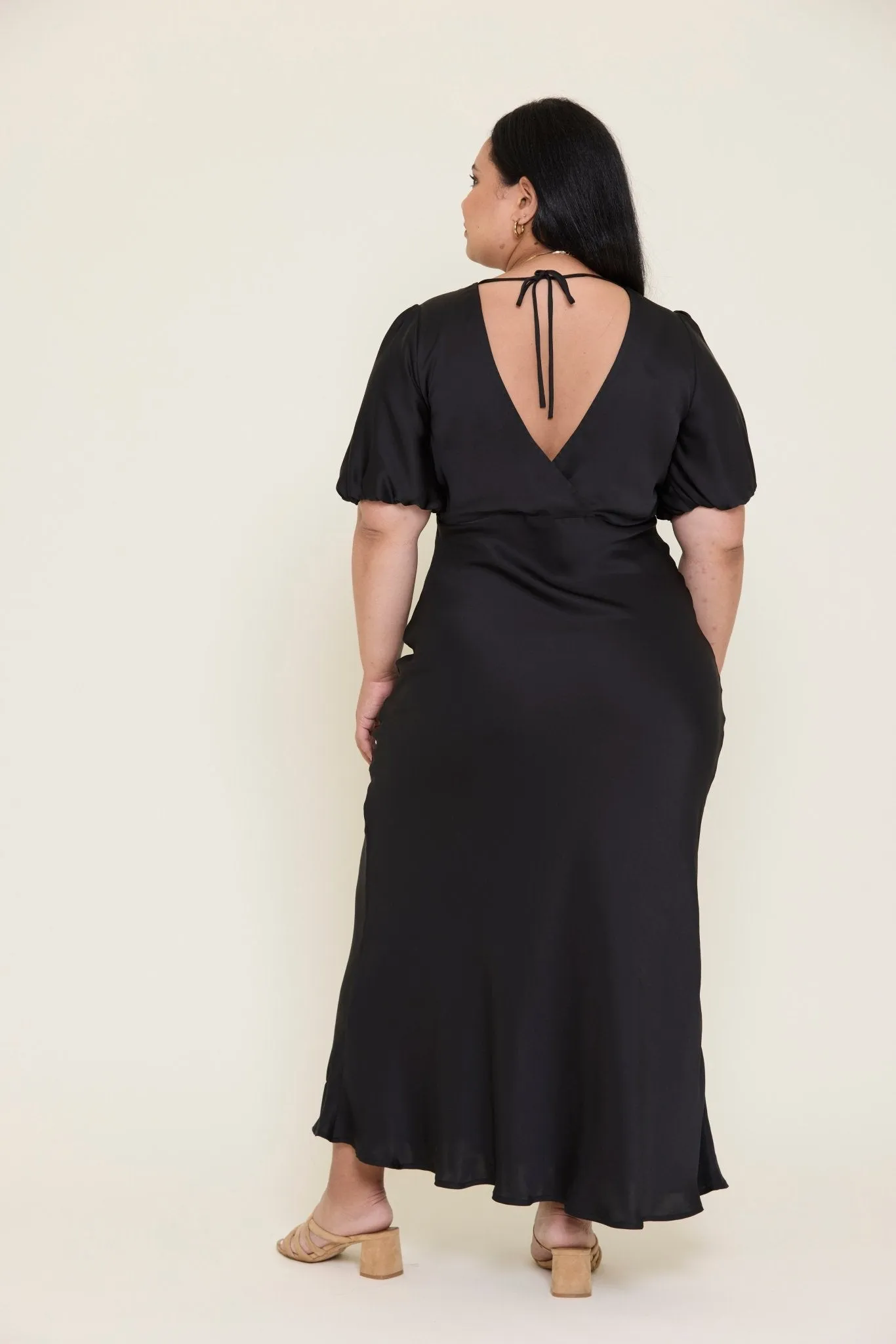 Uma Satin Dress - Size 20