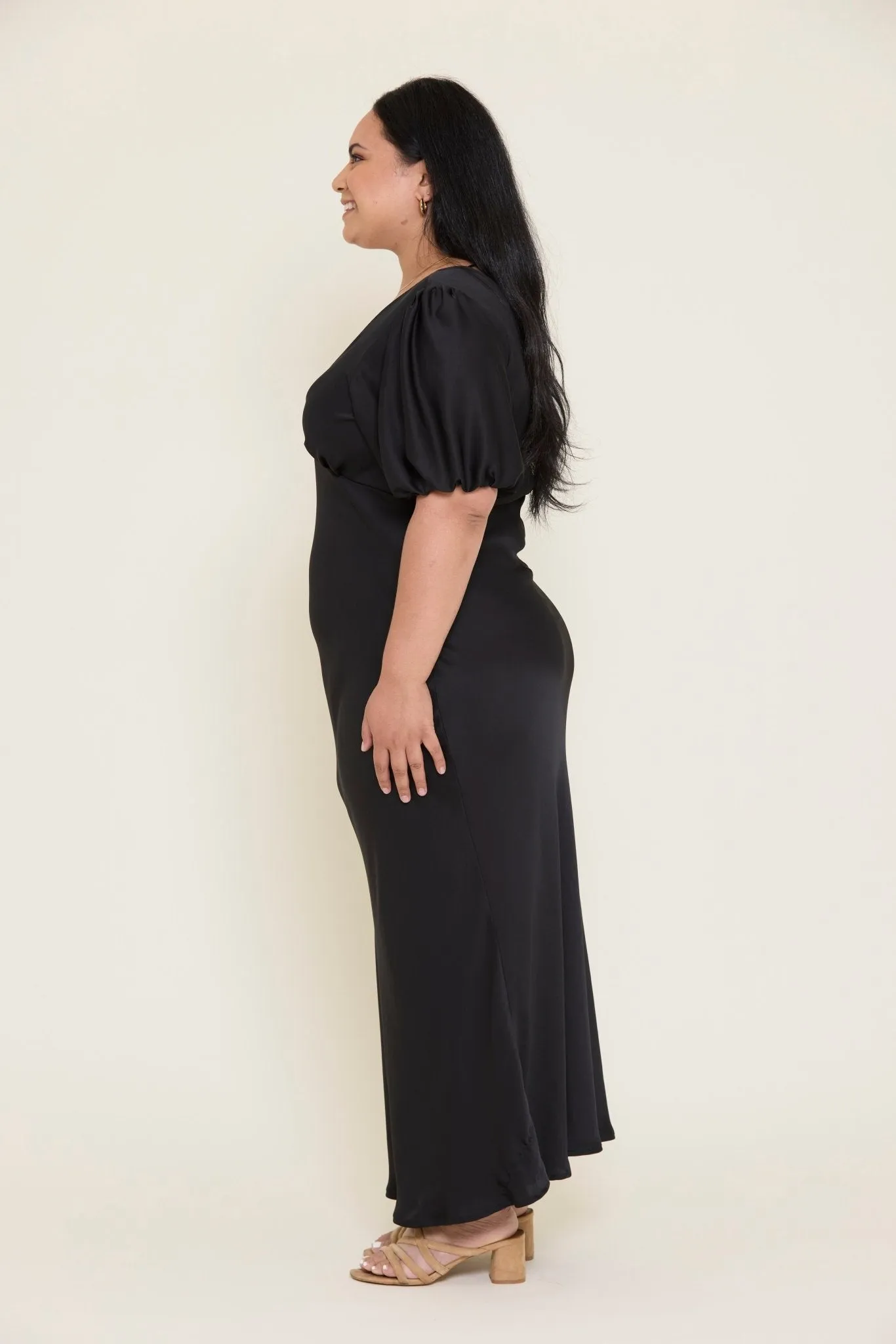 Uma Satin Dress - Size 20