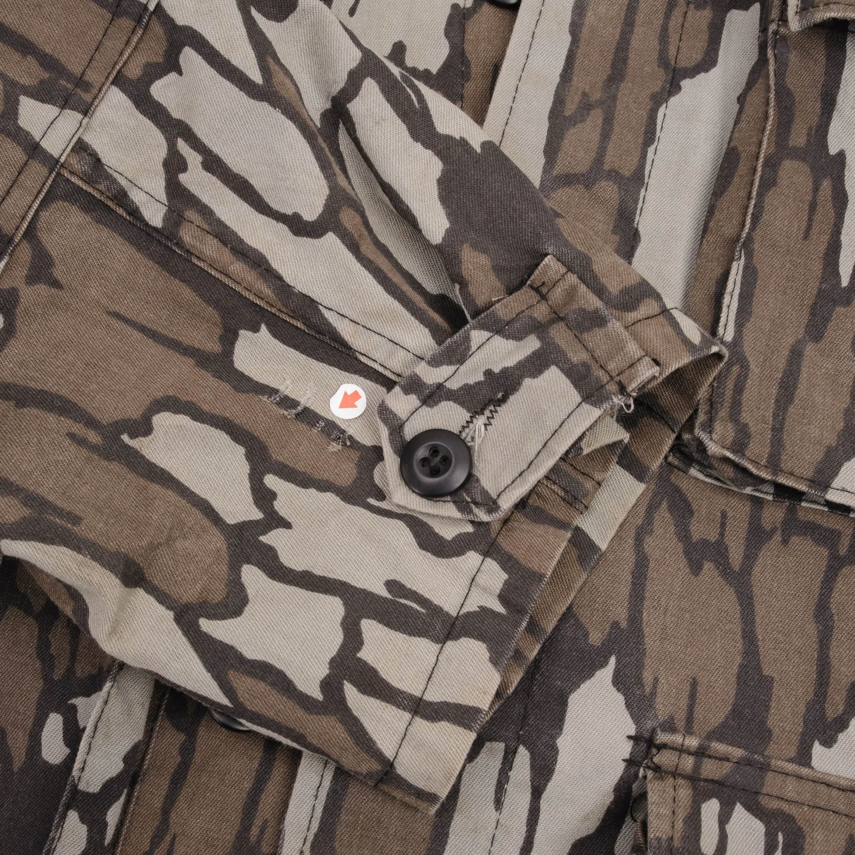 VINTAGE US ARMY TREBARK CAMO COMBAT JACKET 1990S SIZE MEDIUM REGULAR