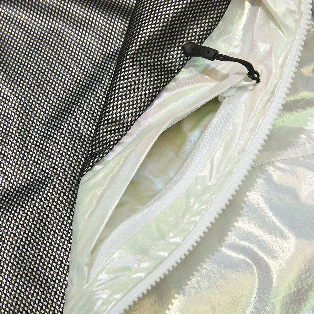 WARMTH LIGHT HOODED JACKET HOLOGRAM SNOW