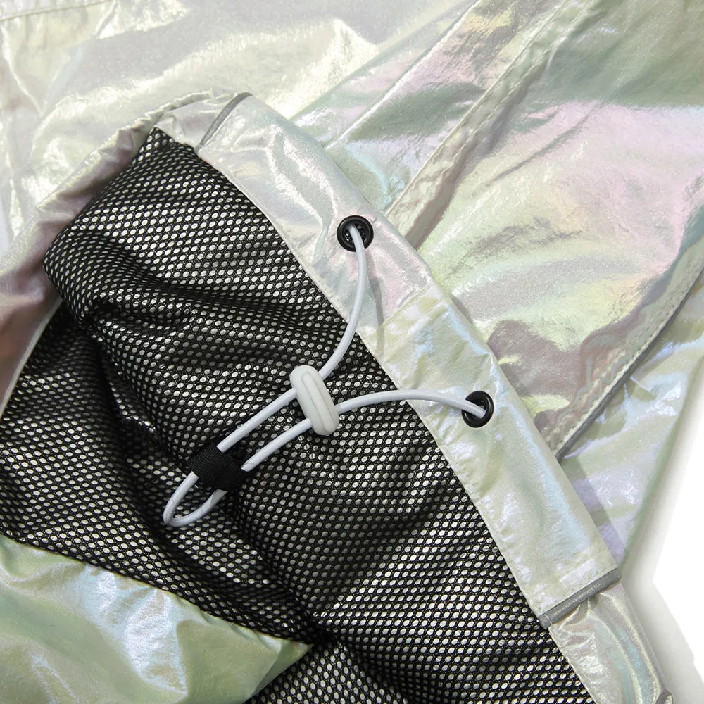 WARMTH LIGHT HOODED JACKET HOLOGRAM SNOW